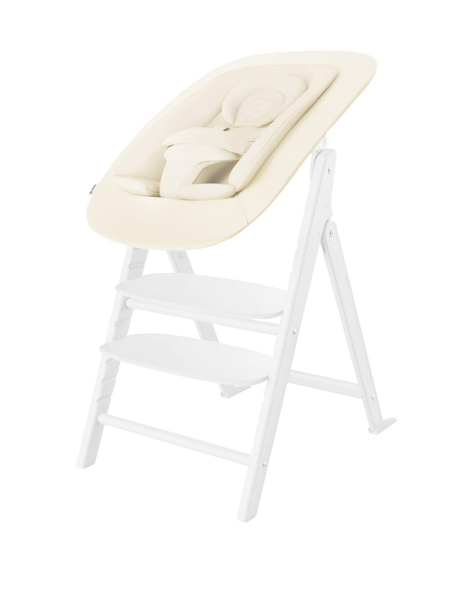 Cybex Click & Fold 4-in-1 - All White FORSIDEBILDE